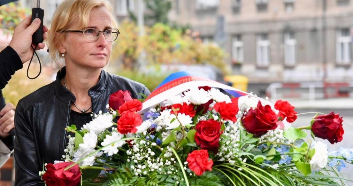 Uctění památky letců padlých ve Slovenském národním povstání