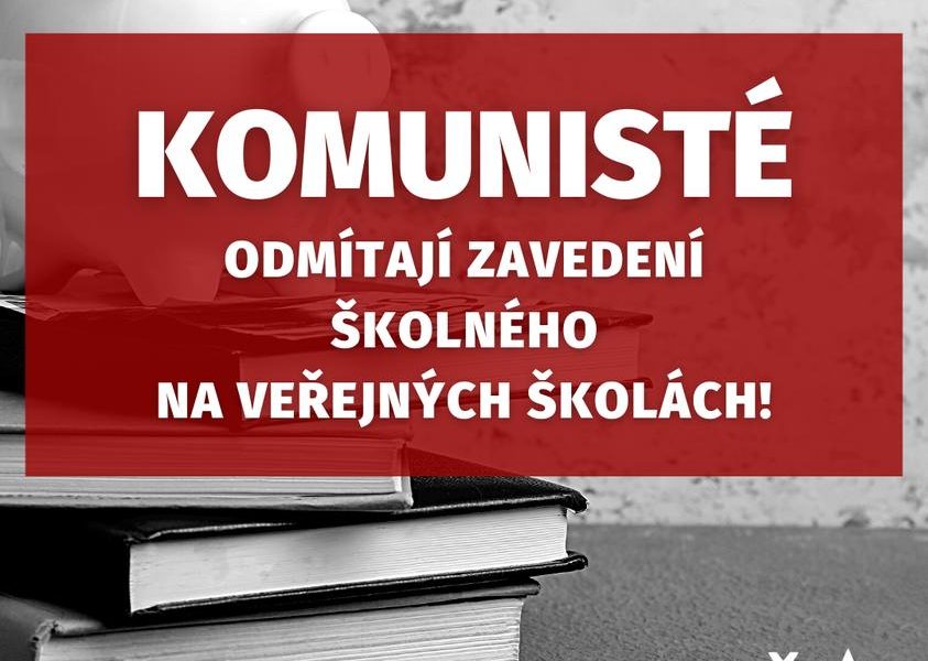 KSČM odmítá zavedení školného